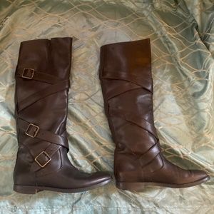 Manolo Blahnik Brown Leather boot